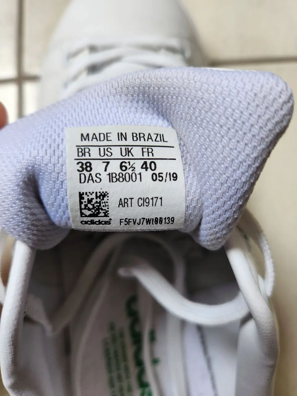 Adidas Stan Smith Branco N°38 - Foto 5