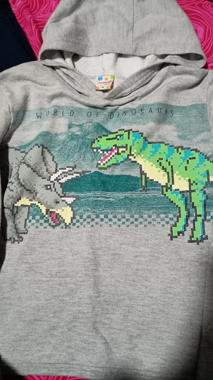 Blusa de moletom Tam 10 - com capuz