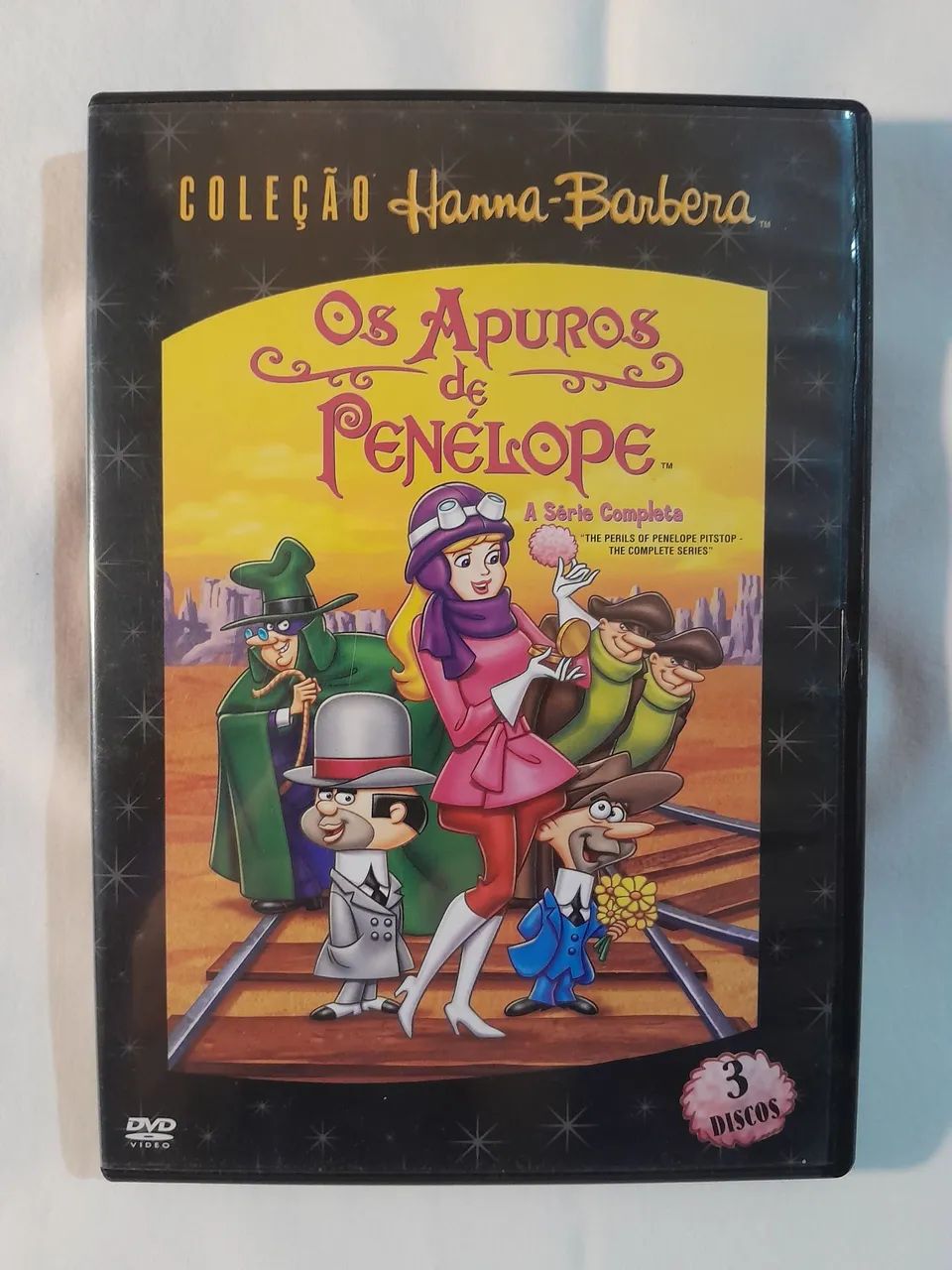 Box Os Apuros de Penélope | 3 DVDs | Hanna-Barbera