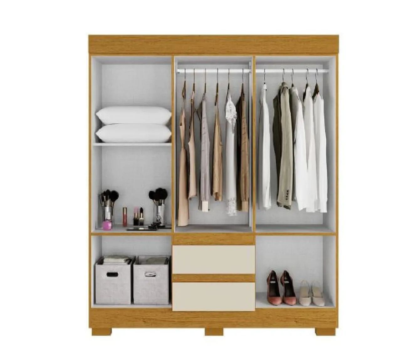 Guarda-Roupa Moderno com Design Elegante - Foto 4