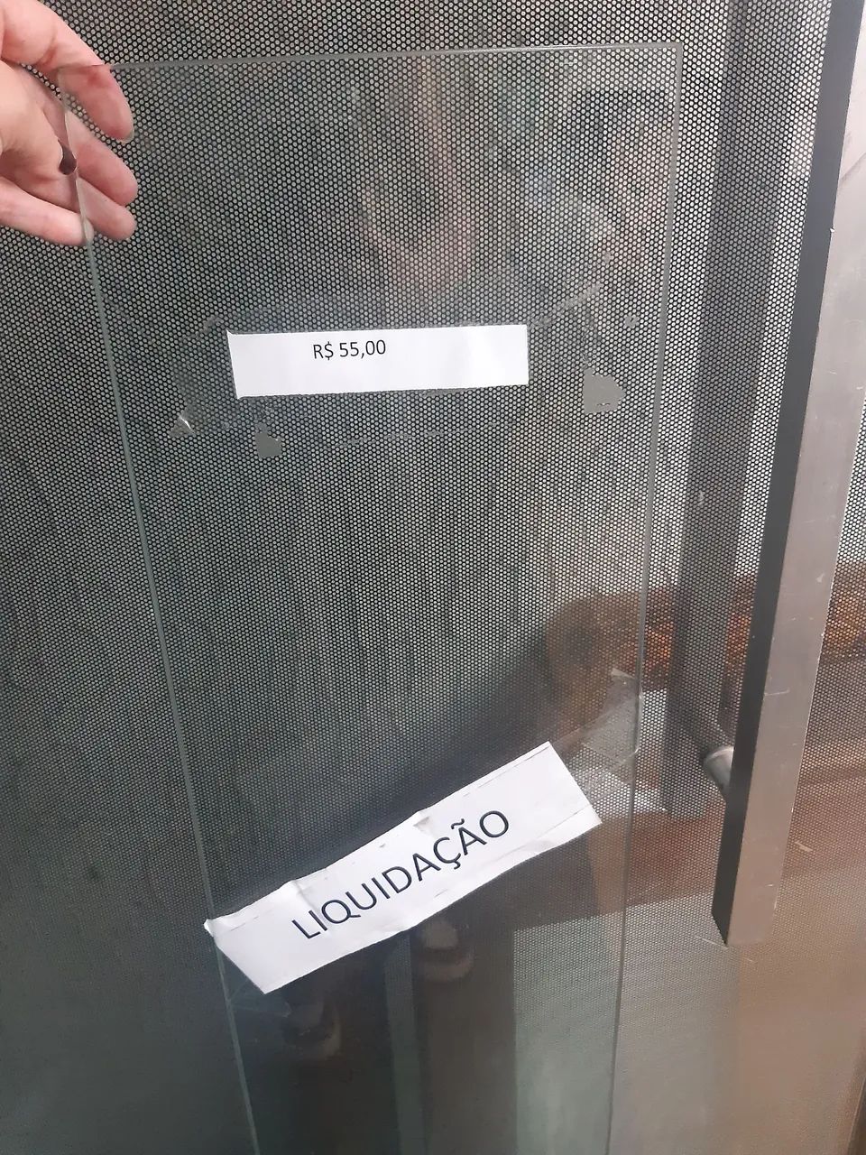 Prateleiras de vidro temperado R$ 55,00 - Liquidação