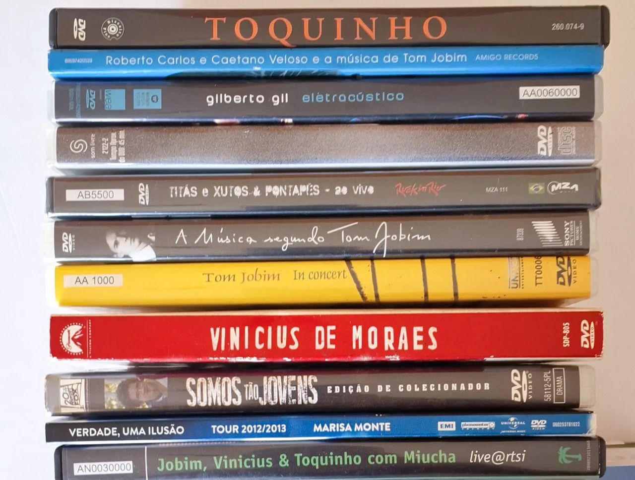 Lote 11 dvds MPB música artistas nacionais - Foto 3