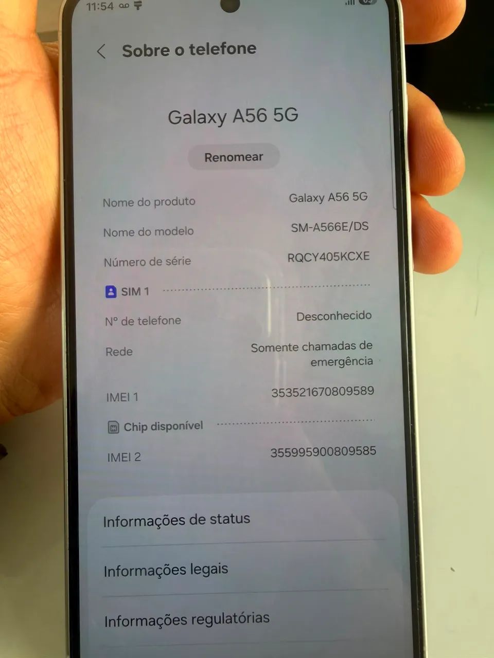 Samsung A56 128GB 8RAM - Foto 3