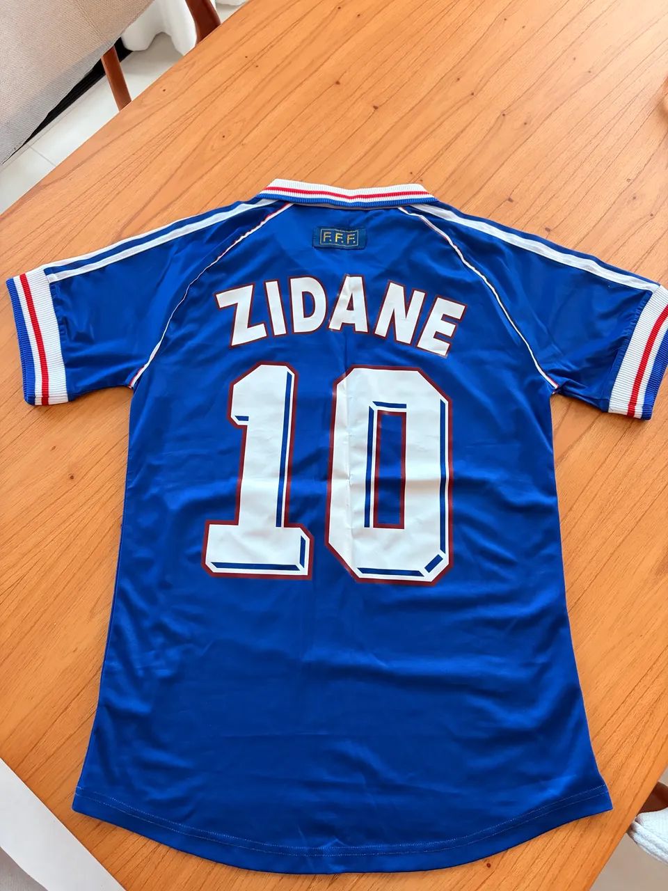 Camisa Zidane França Copa 1998 - Foto 2