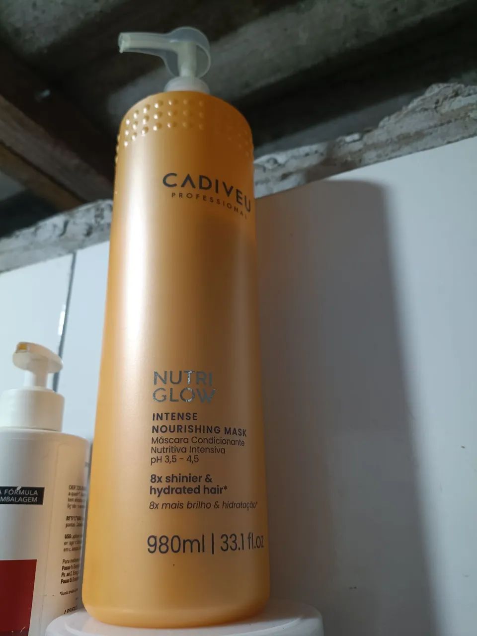 Cadiveu Professional nutriglow mask mascara 980ml aberto