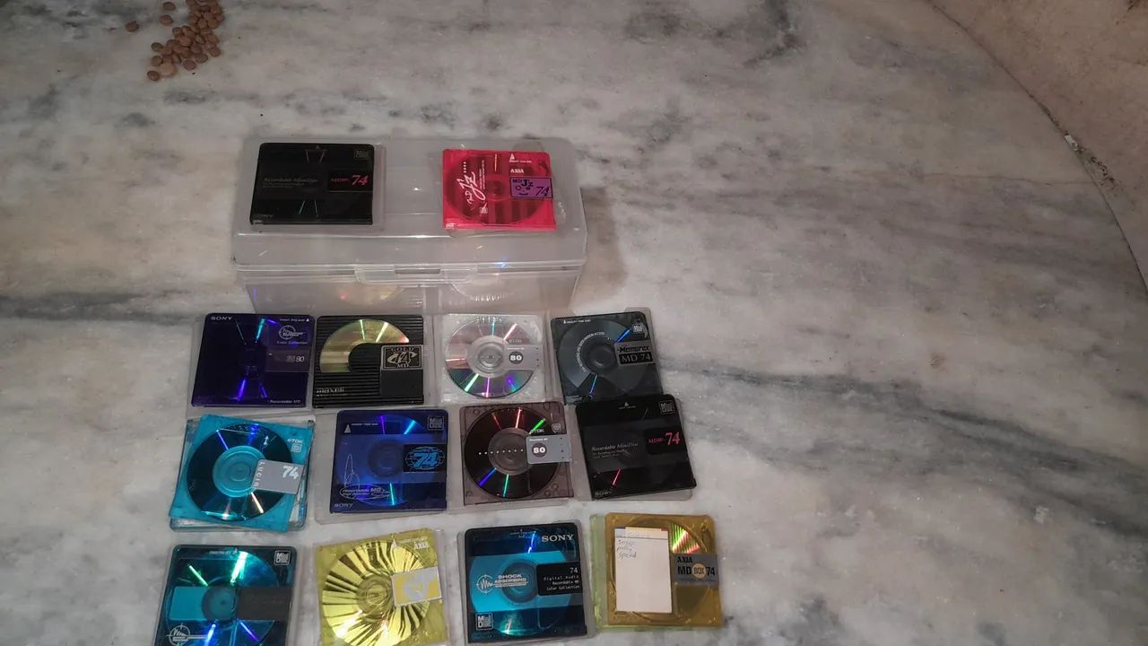 MD 14 MINIDISCS COM O CASE  - Foto 5