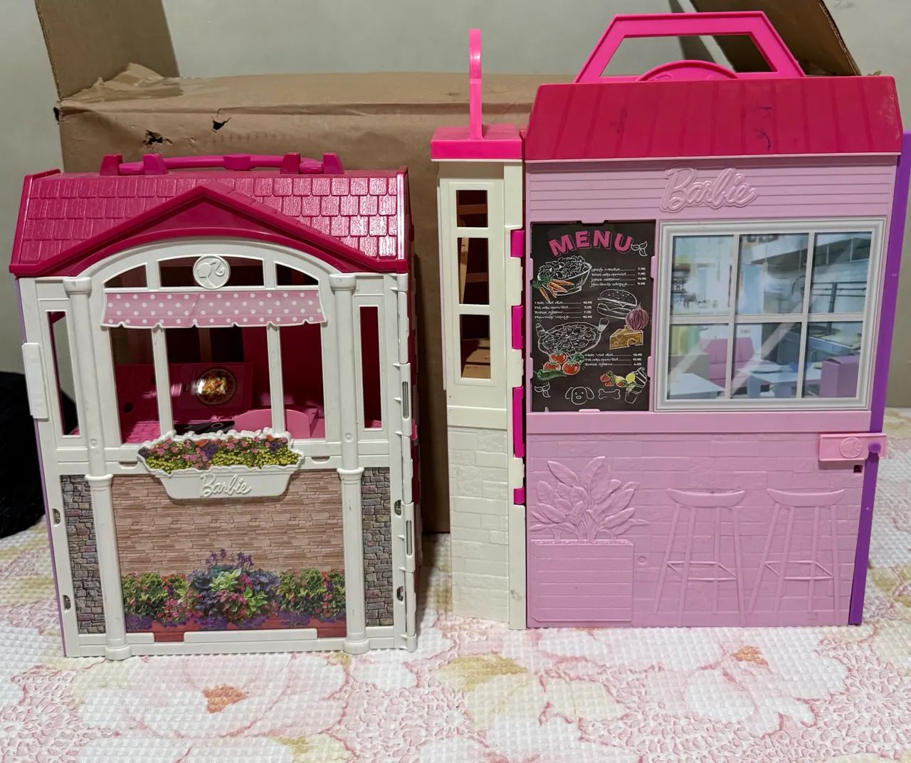 Barbie casa e armário de brinquedo - Foto 4