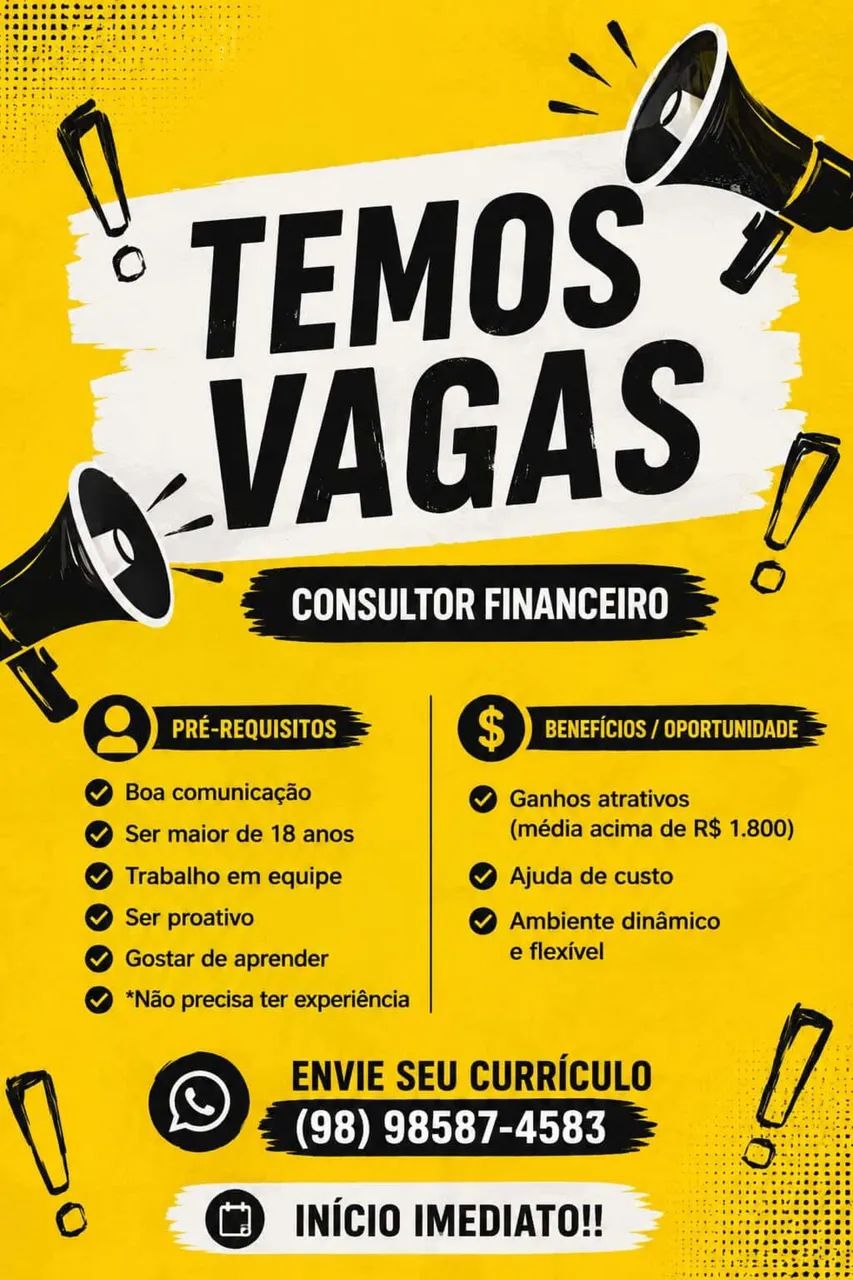 VAGA DE EMPREGO 