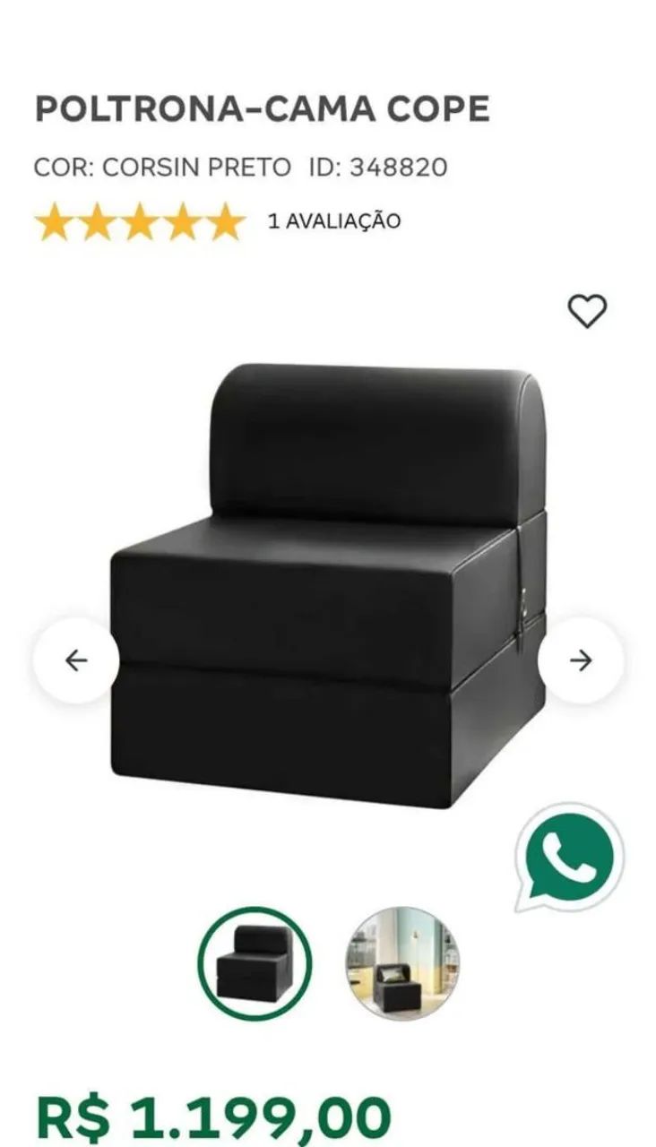 poltrona cama