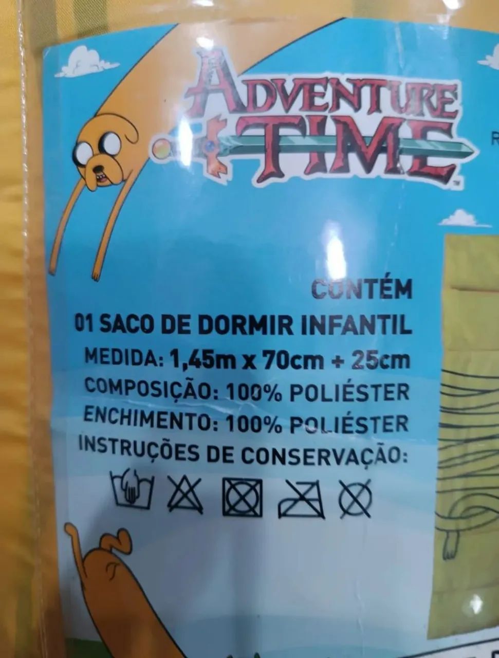 Saco De Dormir Hora De Aventura Infantil - Foto 3