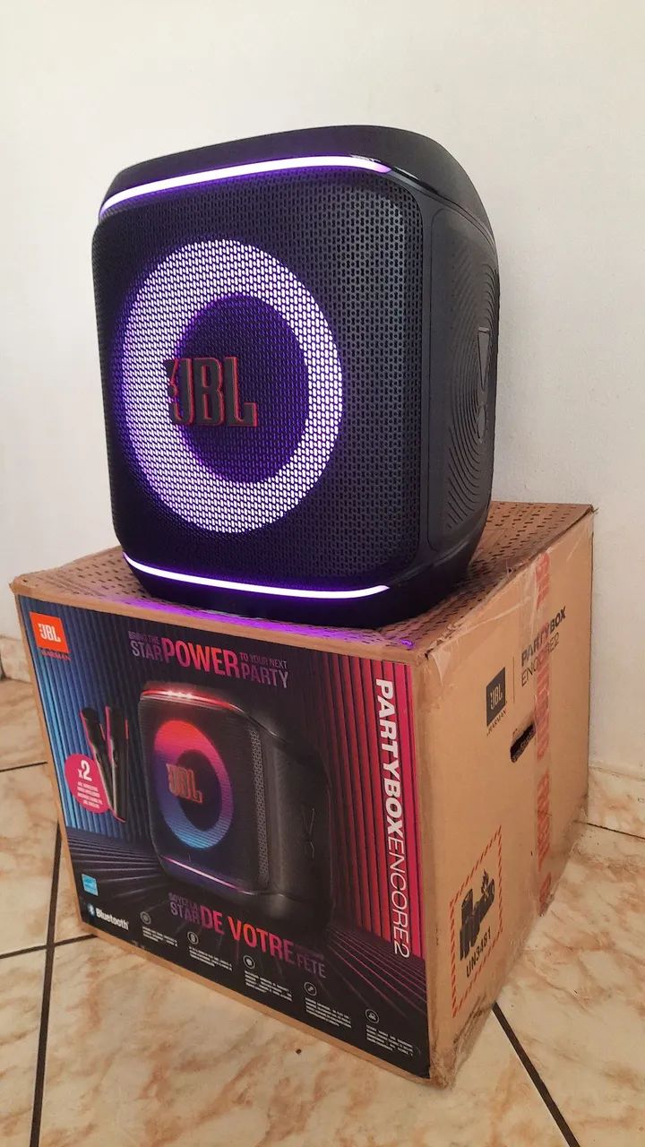 Vendo JBL PARTYBOX ENCORE 2 COM 2 MICROFONES