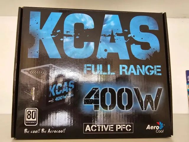 Fonte KCAS 400W - 80 Plus White  *NOVA* *Garantia*