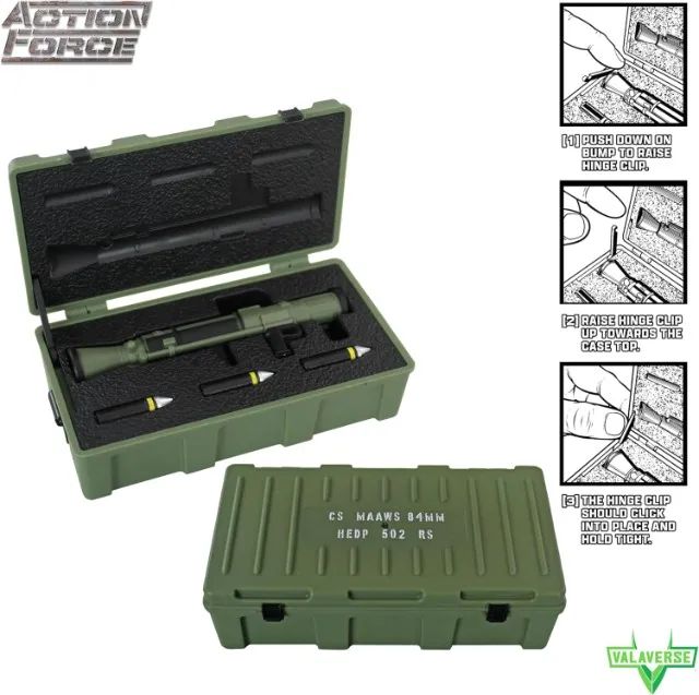 Weapon Pack November Escala 1:12 (Action Force - Valaverse) - Foto 4
