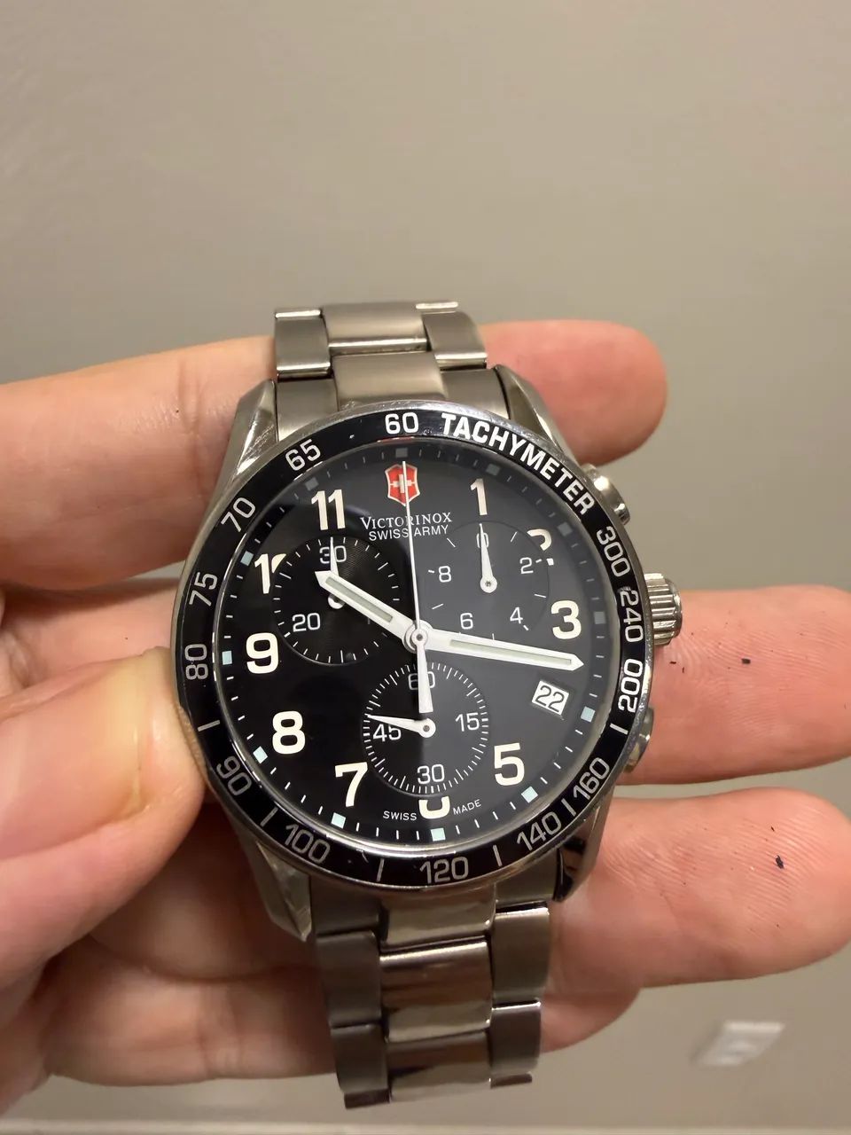 Relógio Victorinox Swiss army Crono Titanium - Acessórios - Jardim