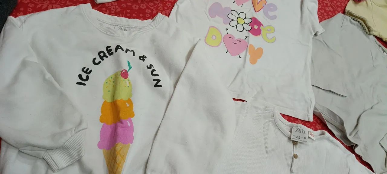 Combo de roupas infantil 3/4 4/5 da zara - Foto 6