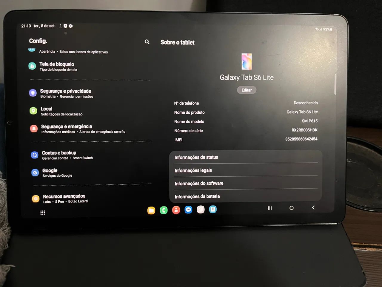 Tablet Samsung S6 Lite 64GB - Foto 4