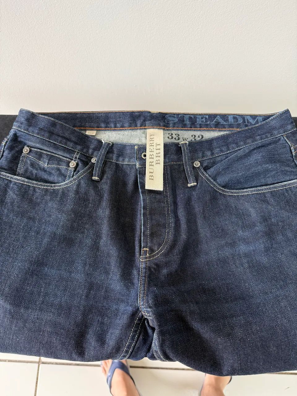 Calça Jeans Burberry Brit Original - Importada dos EUA - Tam. 33x32 - Foto 5