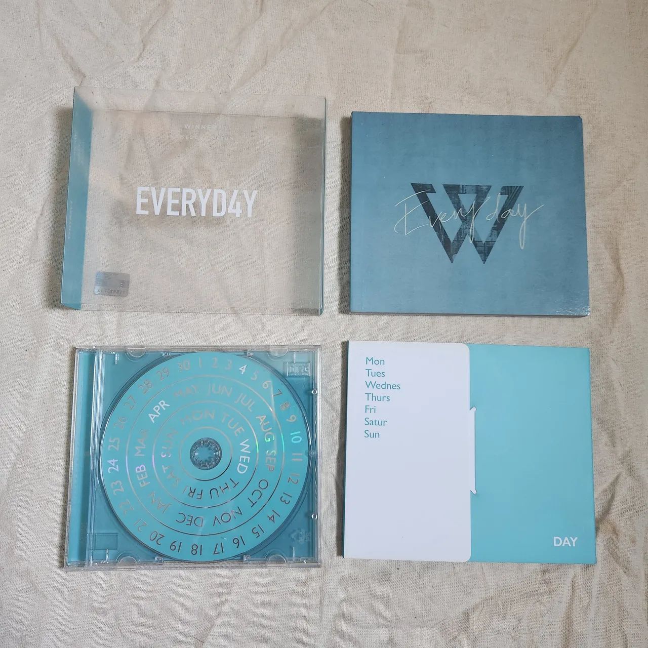 Album everyday do winner day version com poster - Foto 2