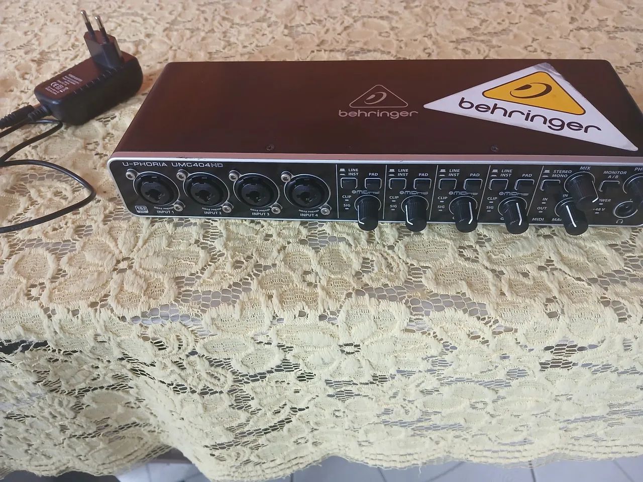 Interface de audio beringher umc 404 hd - Equipamentos e