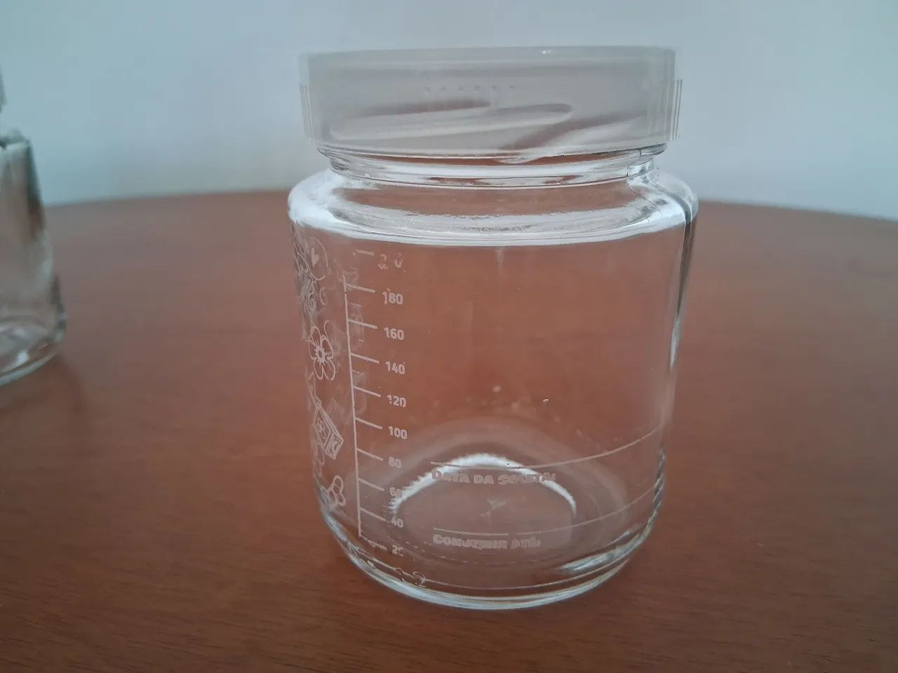 Pote de vidro para leite materno  - Foto 2
