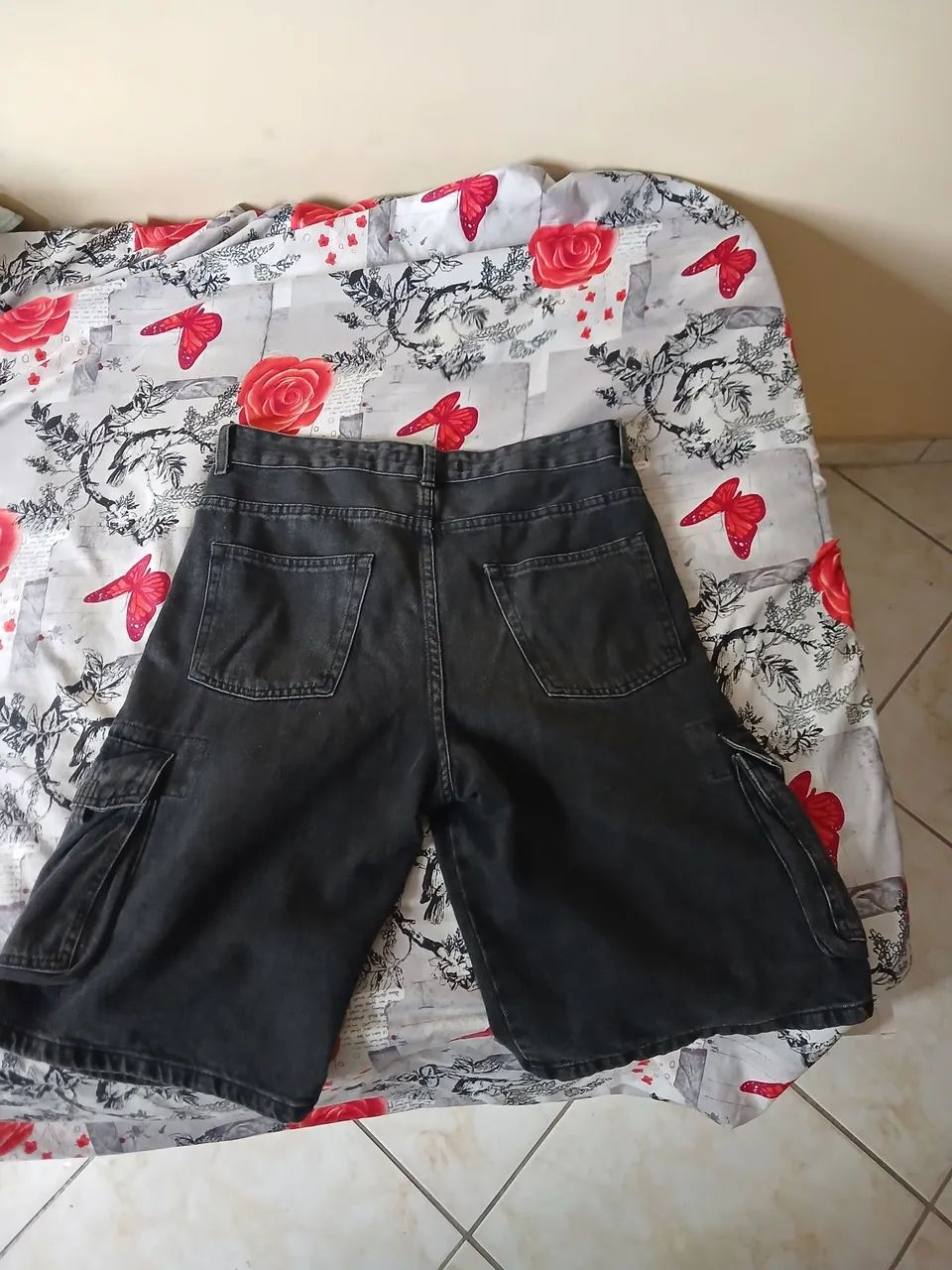 Bermuda Jorts Preta - Foto 2