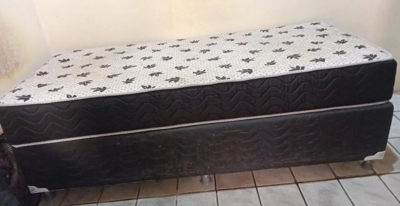 Cama Box De Solteiro 
