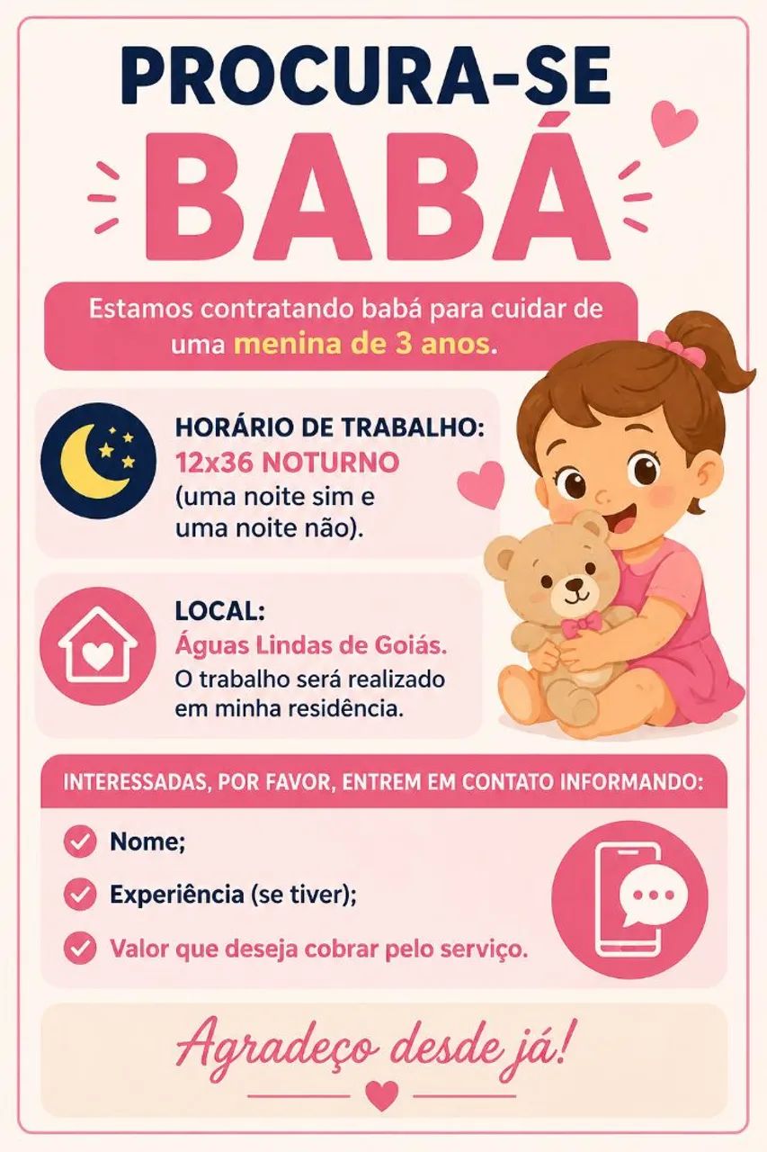 Procura-se babá