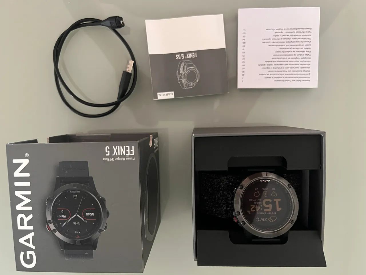 Relógio Garmin FÊNIX 5 - Foto 4