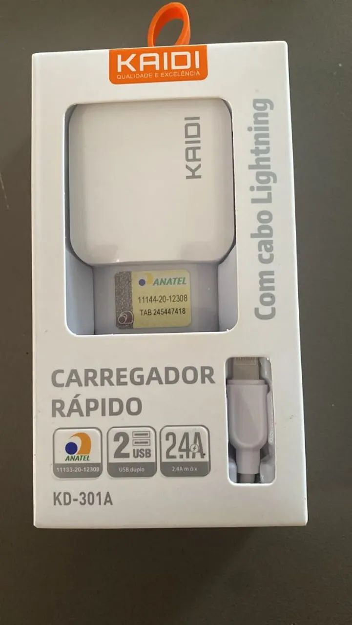 Carregador iphone 