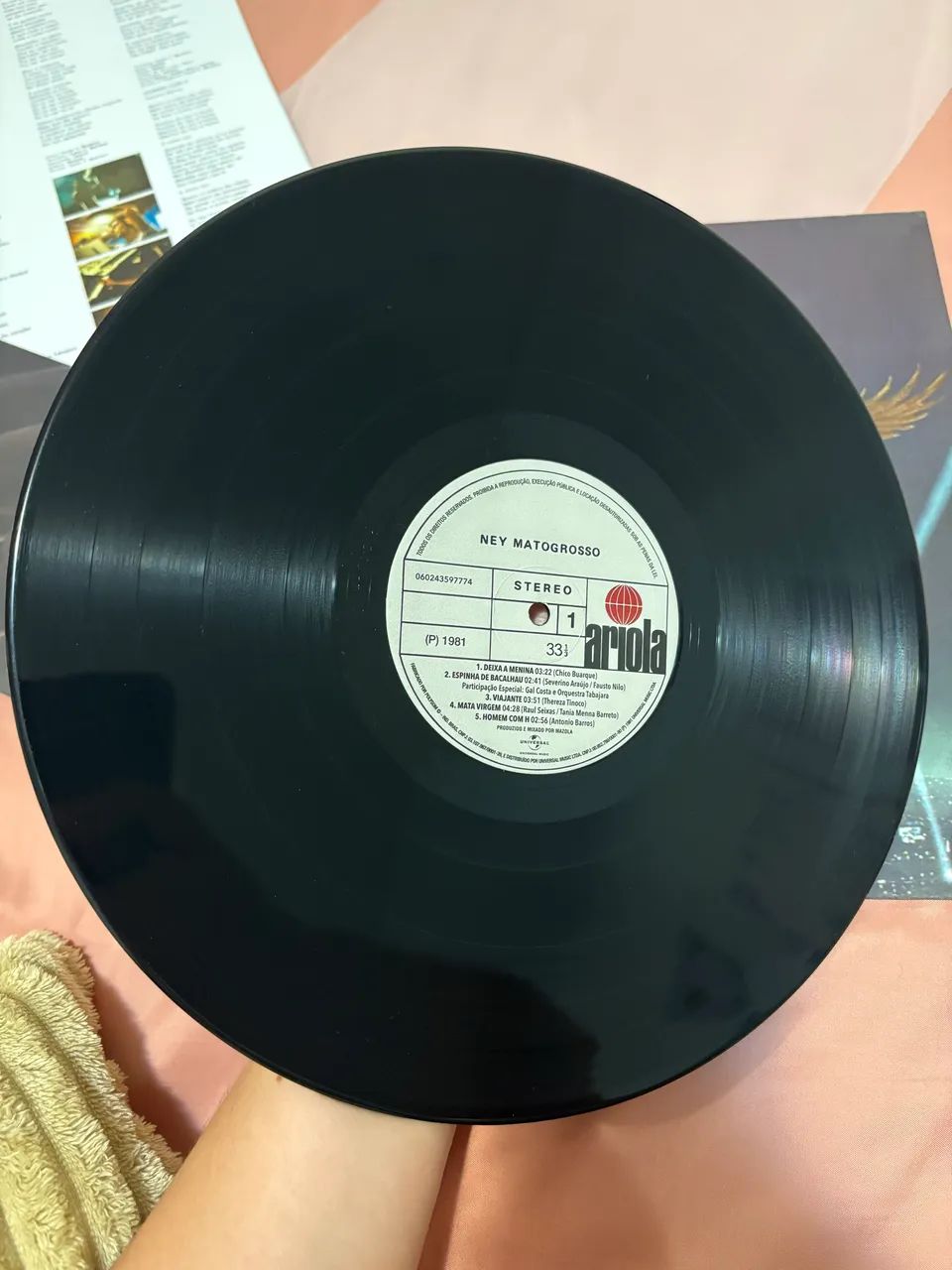 LP VINIL NEY MATOGROSSO - CLUBE DO VINIL | UNIVERSAL MUSIC - Foto 3