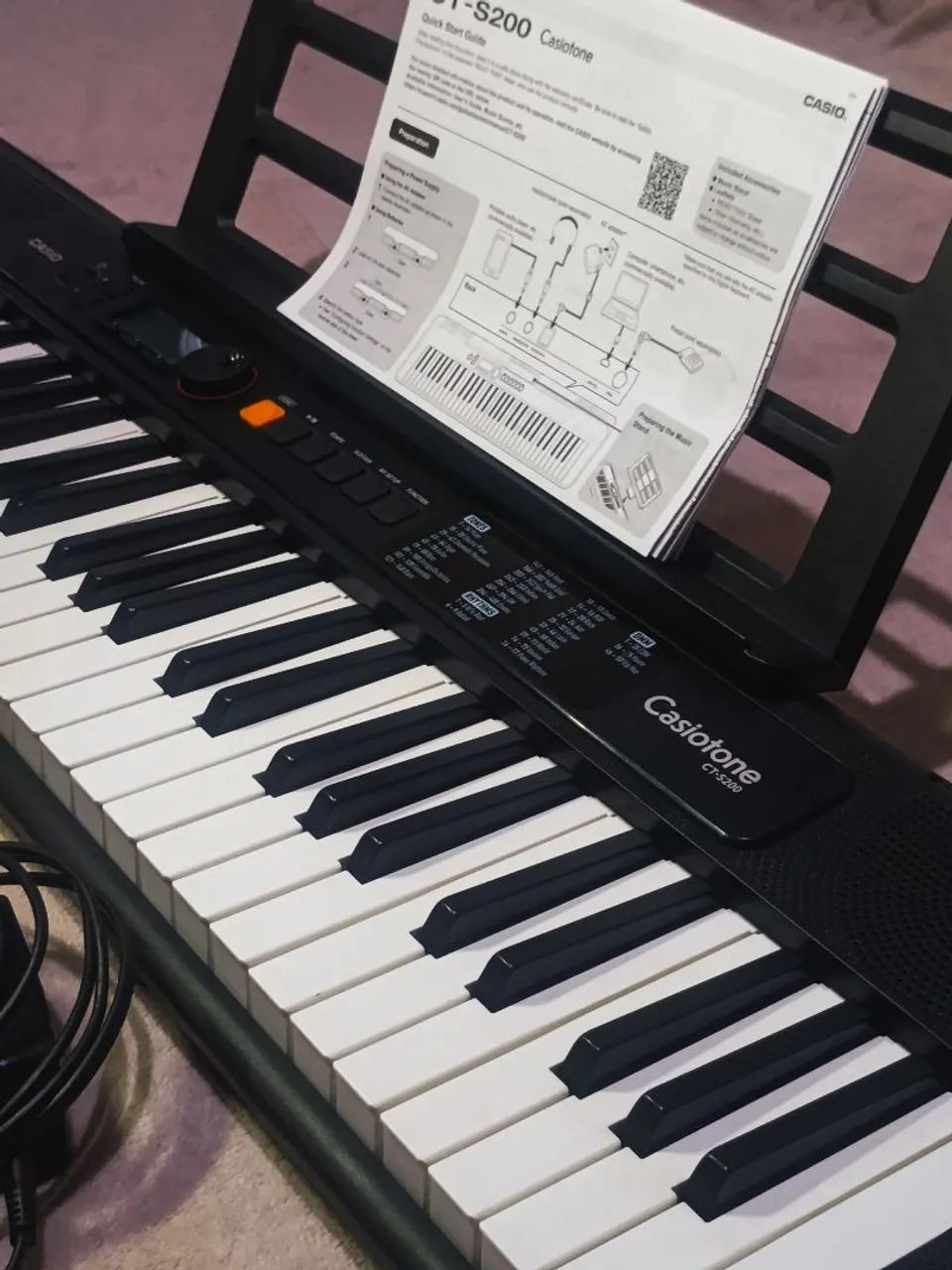 Teclado casio ct-s200