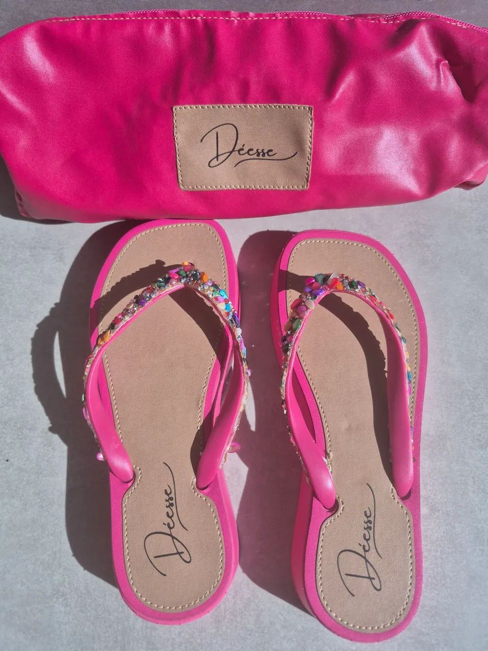 Chinelo e necesserie  - Foto 2