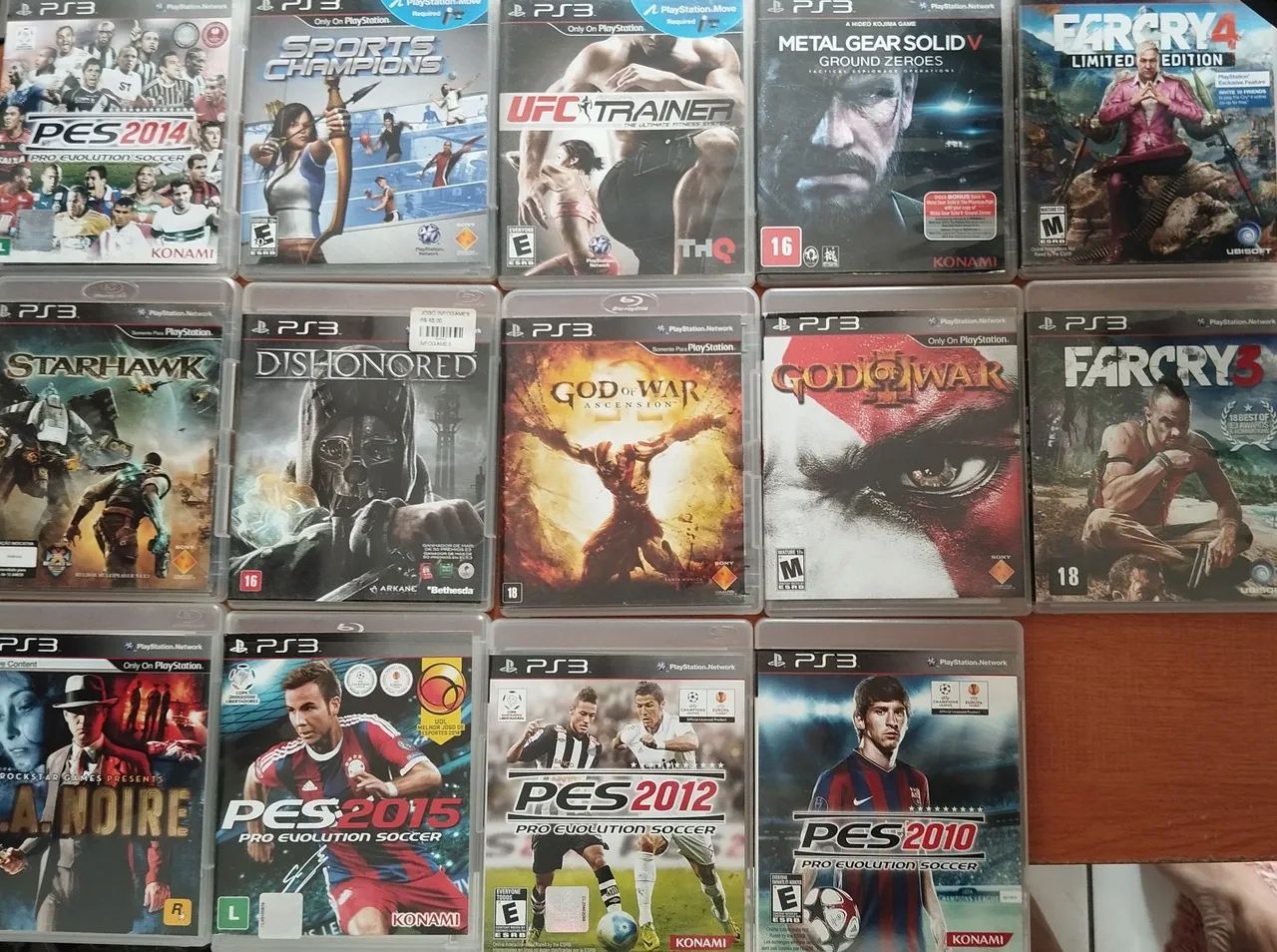 Jogos Originais de Playstation 3 (PS3) - Jogos de Vídeo Game
