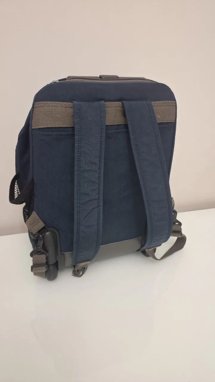 Mochila Kliping com Rodinhas - Foto 3