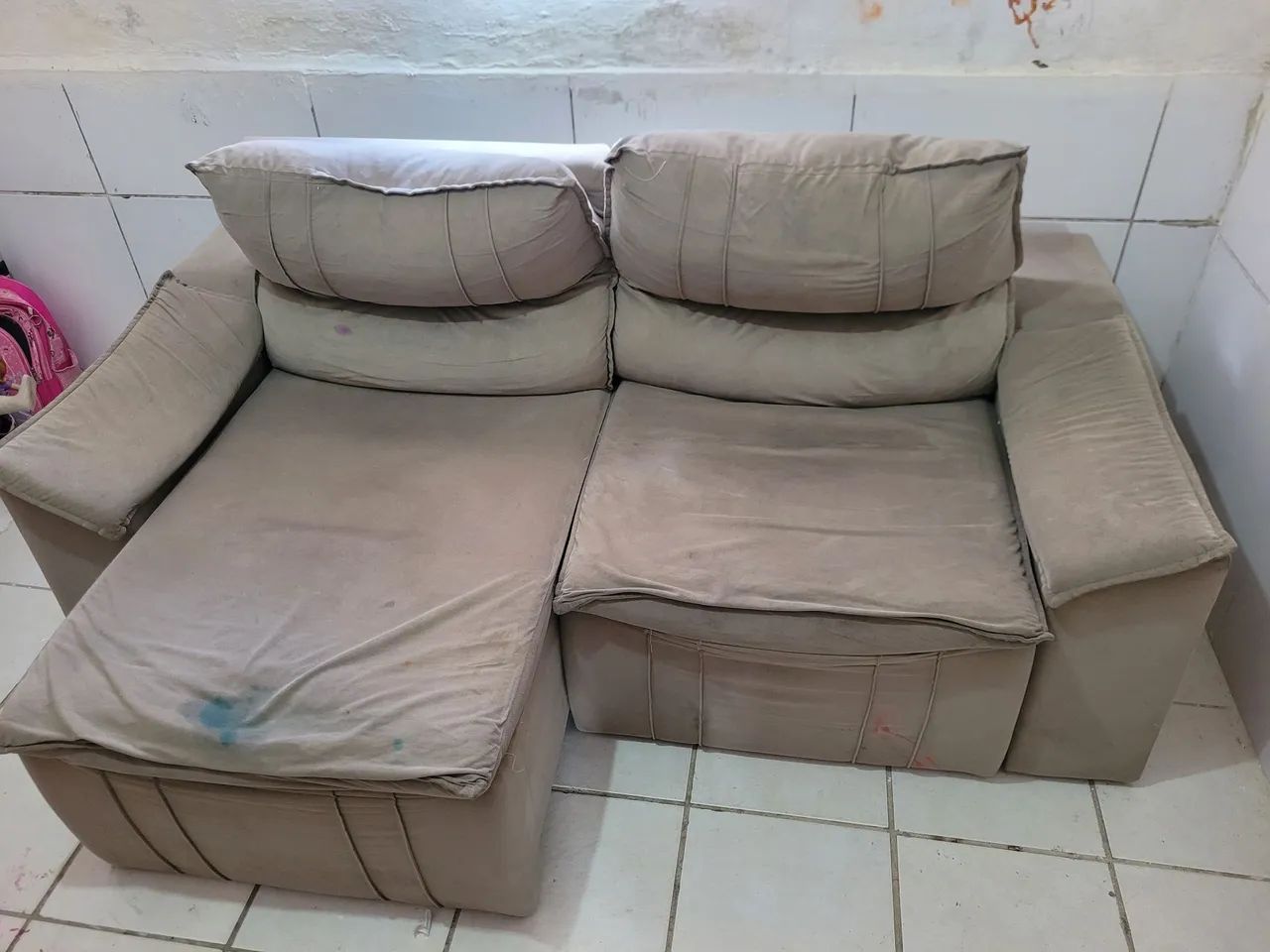Sofá retrátil usado - Foto 2