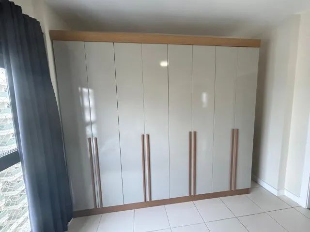 GUARDA-ROUPA CASAL - 8 PORTAS E 8 GAVETAS - 100% MDF