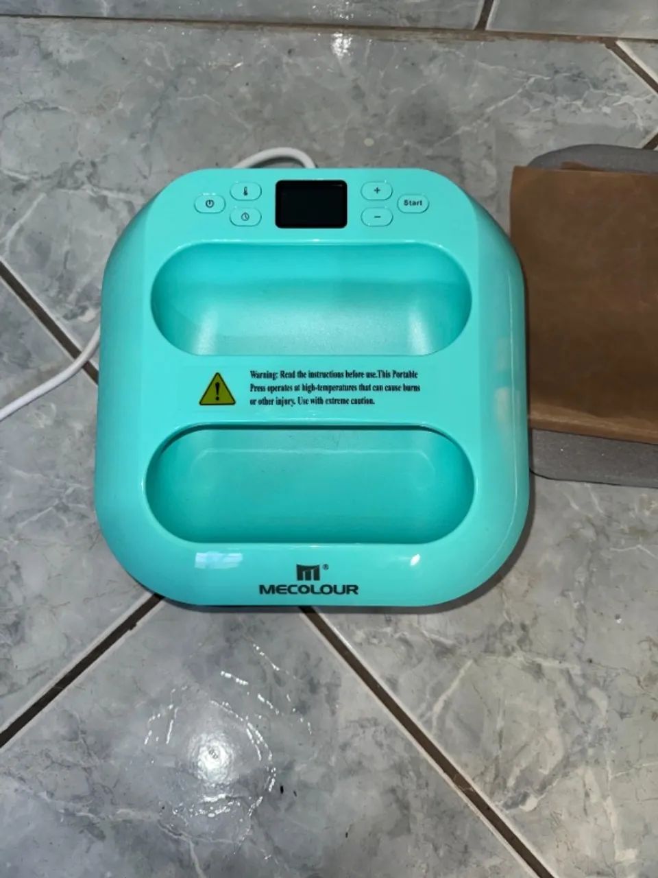 Mini Prensa Térmica para estampas de DTF - Foto 2