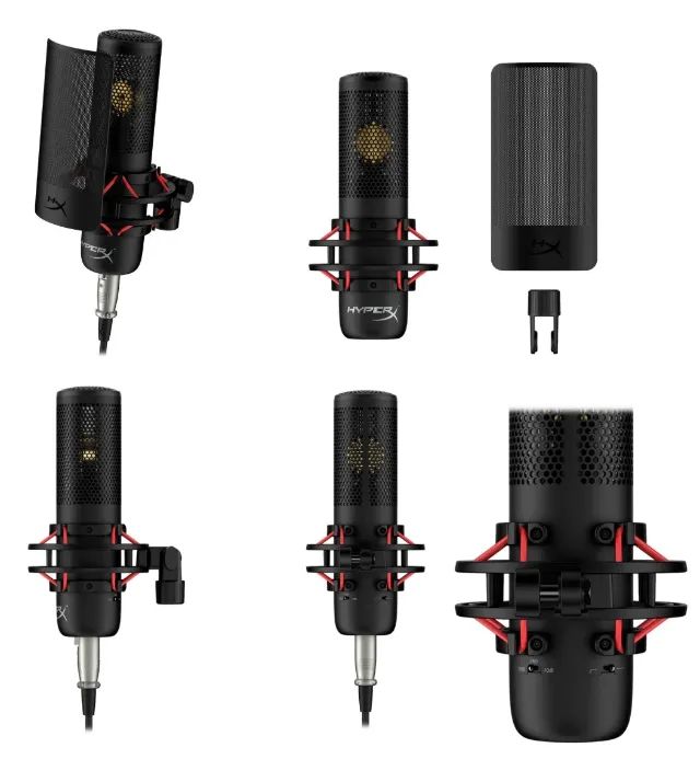 Microfone Hyperx Procast Preto NOVO - Foto 2