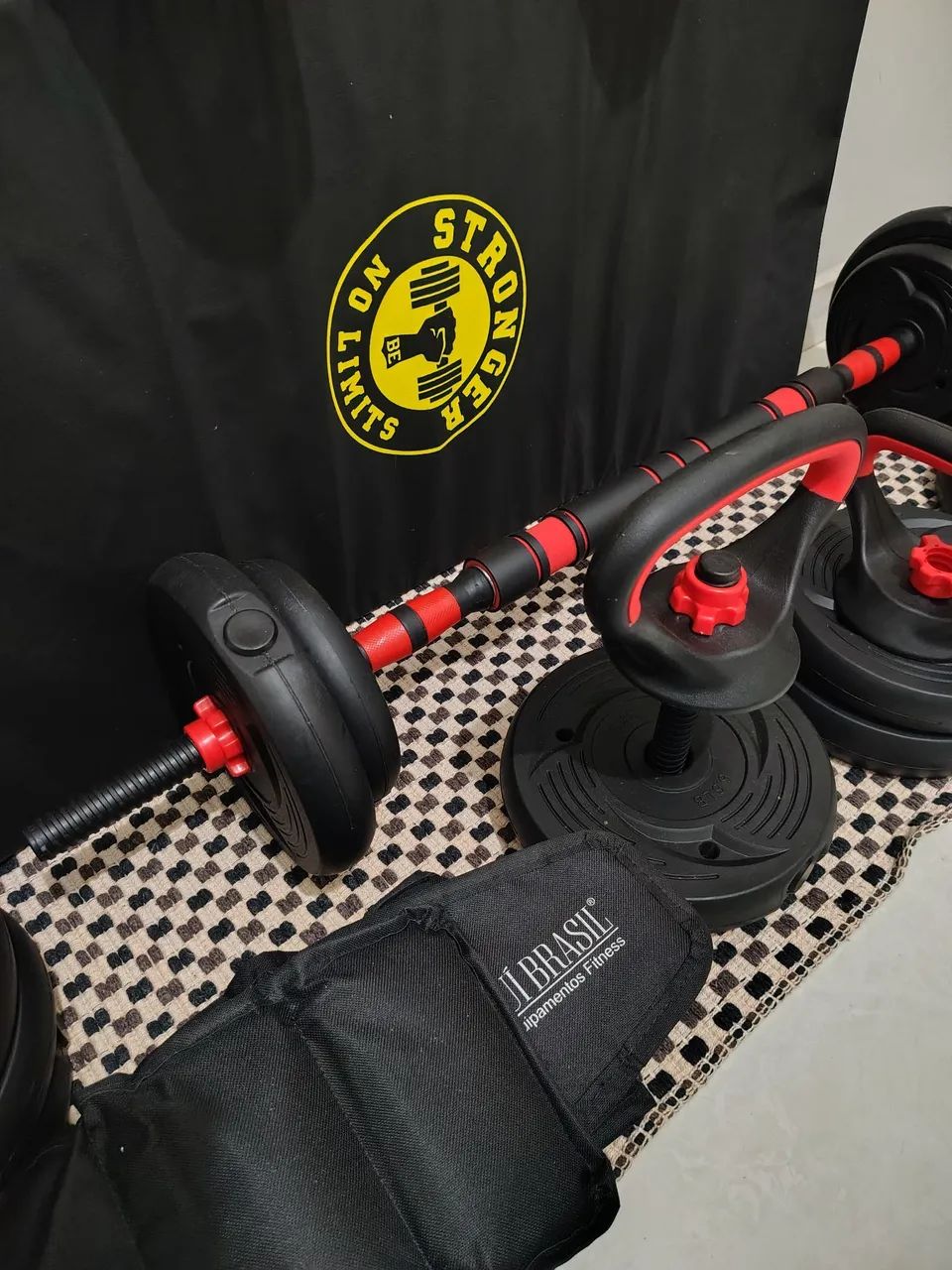 Kit de halteres musculação - Foto 2