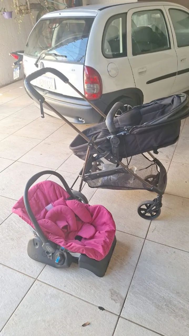 Carrinho de bebê galzerano com base - Foto 2