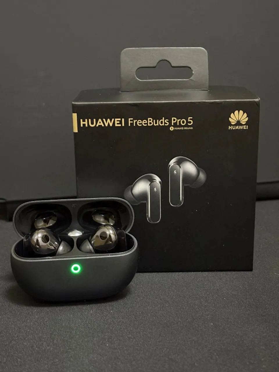 Huawei FreeBuds Pro 5 Cinza - Fone Bluetooth Premium - Fones de