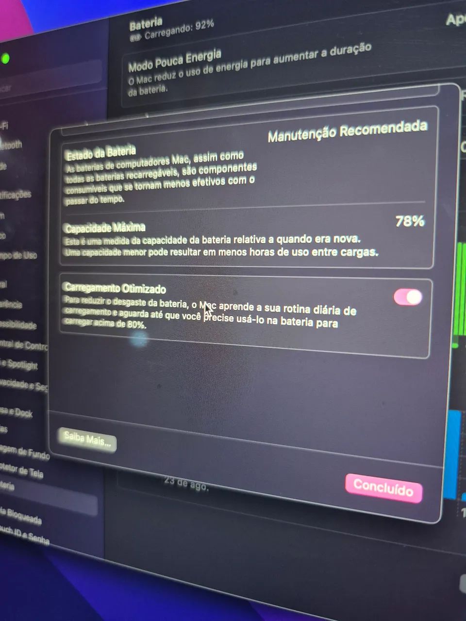 VENDO MACBOOK AIR M1 8GB RAM SSD 256GB - Foto 5