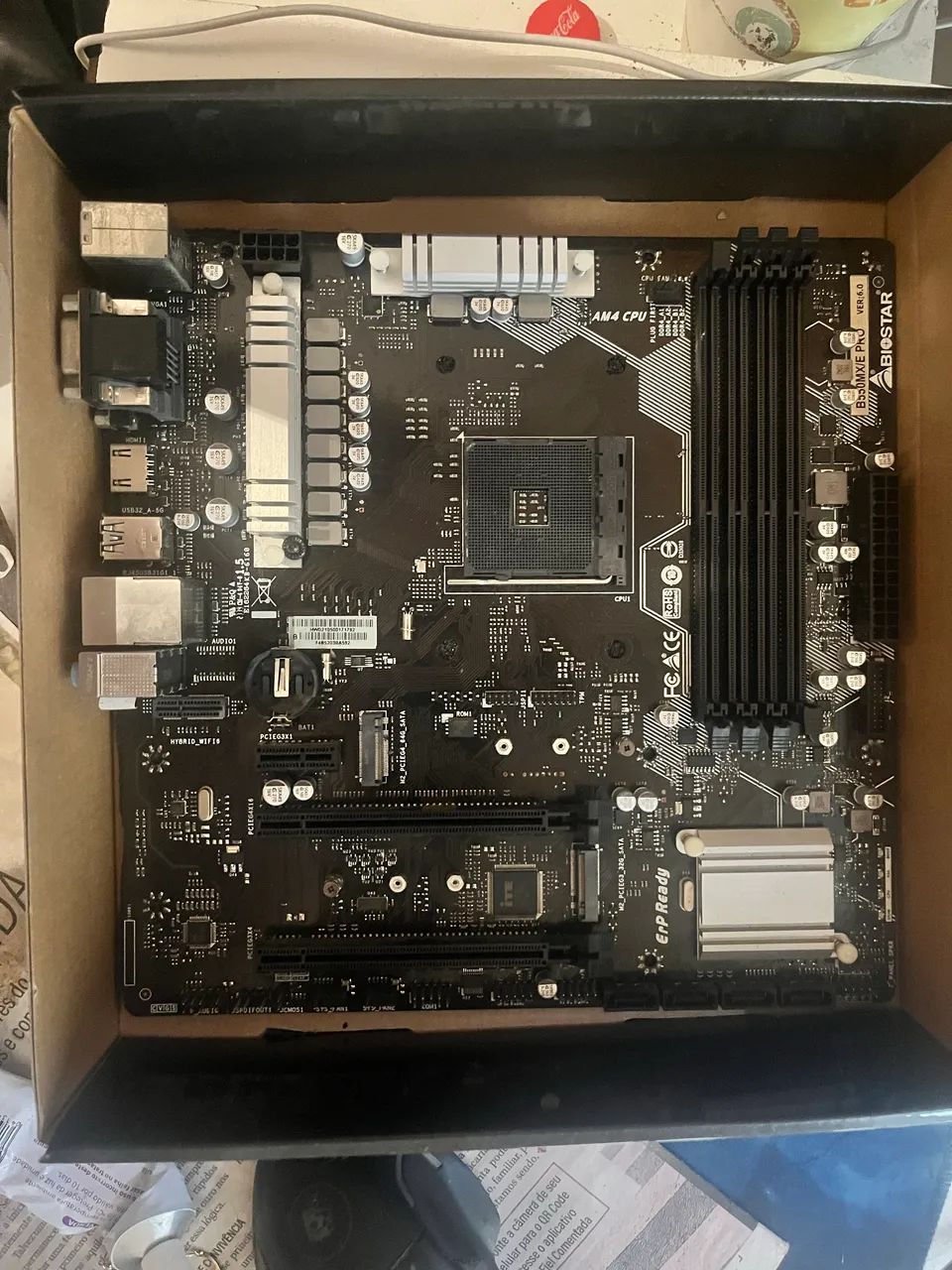 Placa Mãe B550M Biostar (na Caixa) - Foto 3