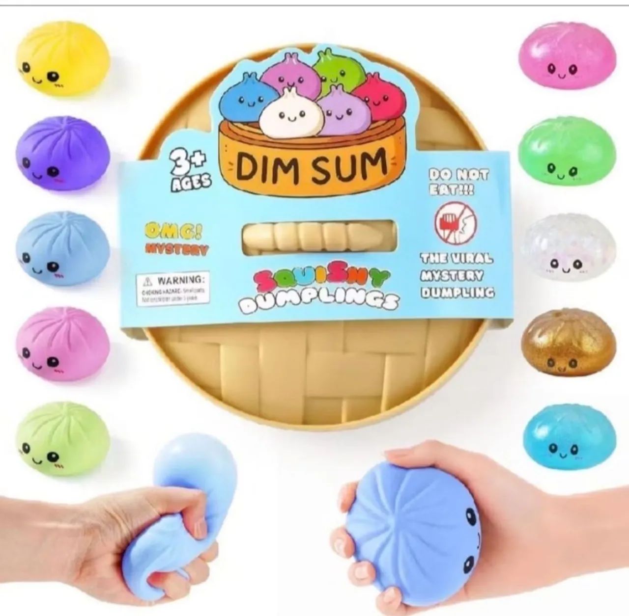 Squishy Dumpling Surpresa Bolinho anti stress - Foto 4