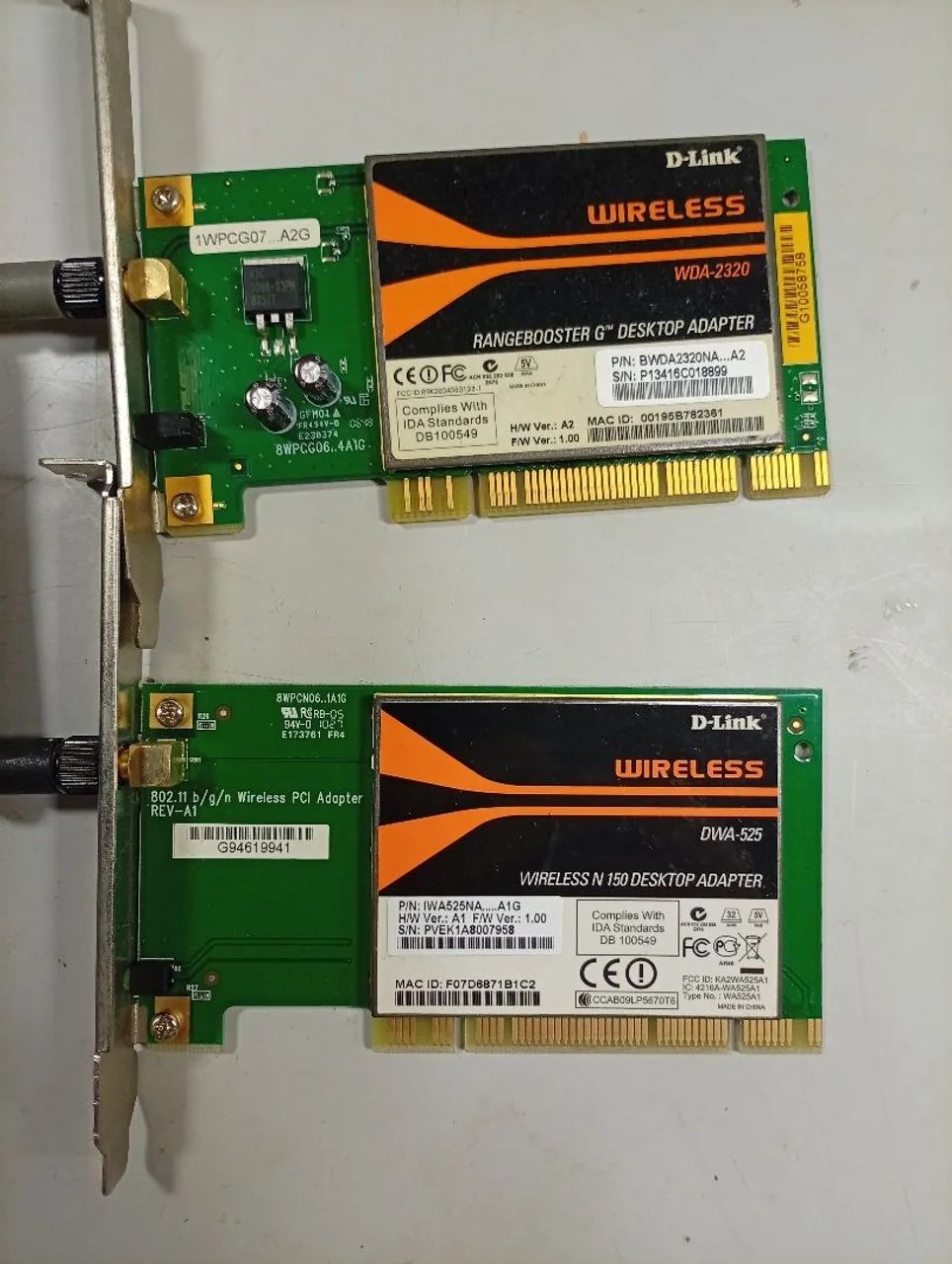 Placa PCI wireless Dlink