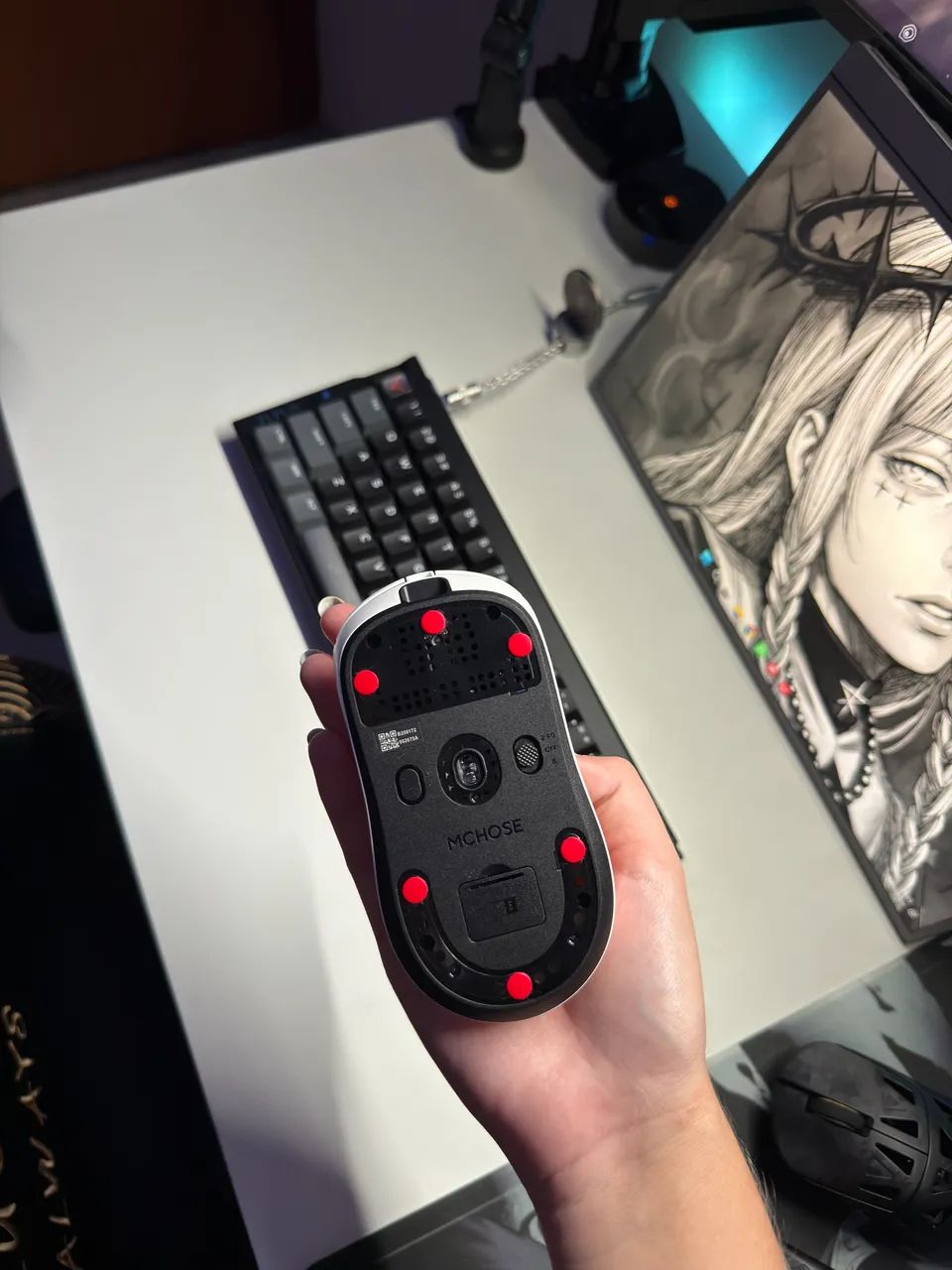 Mouse Mchose A7 V2 ultra  - Foto 3