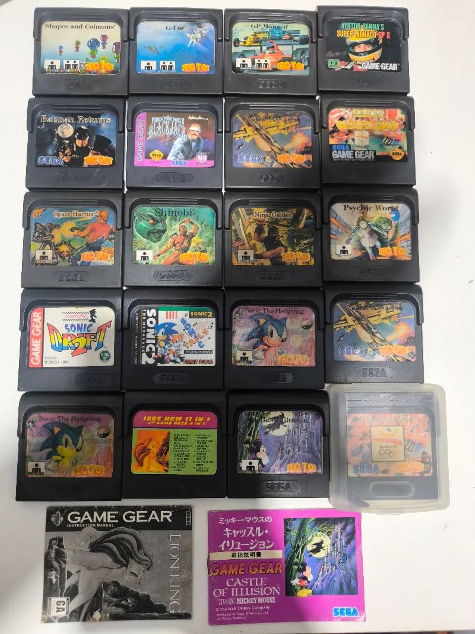 20 Jogos de Game Gear