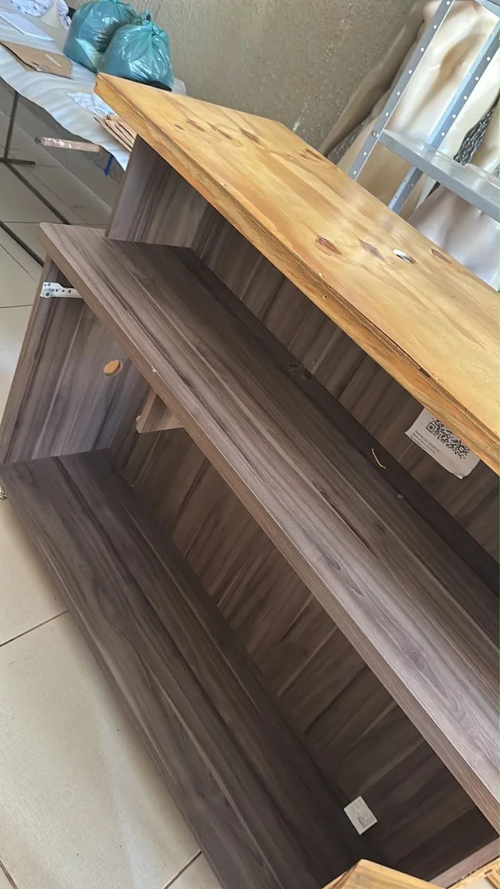 Vendo balcão caixa madeira  - Foto 4