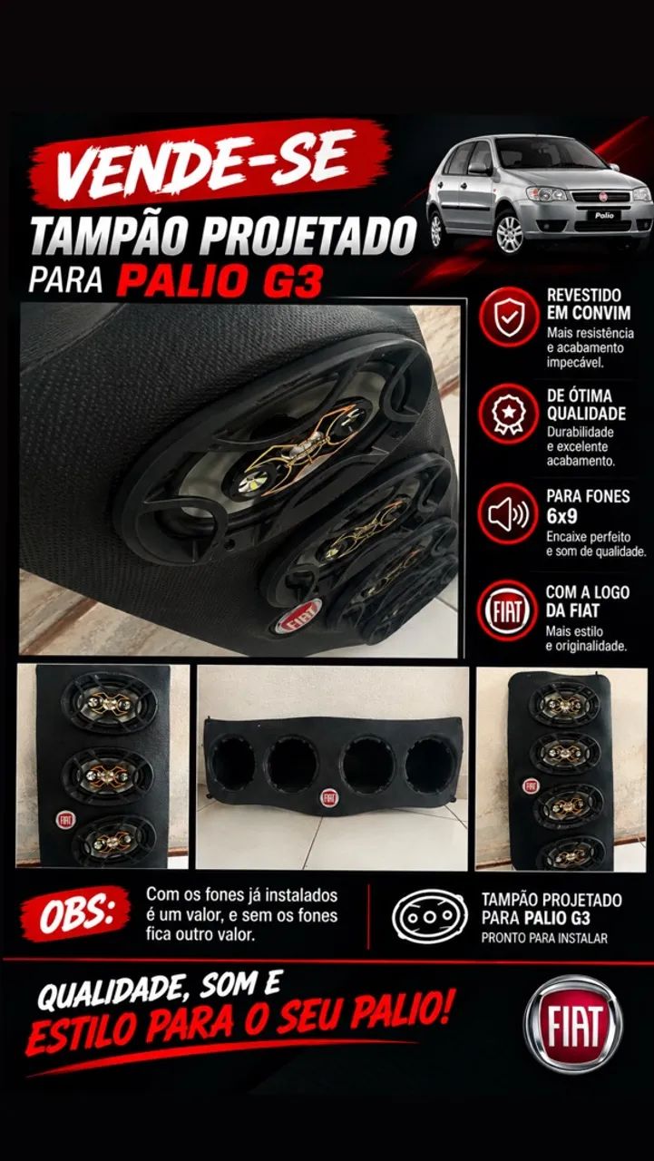 Tampão do palio G3