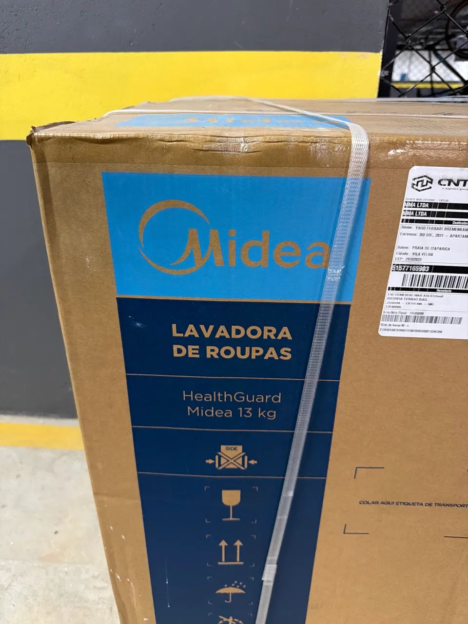 Máquina de lavar roupa Mideia 